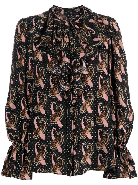 ETRO paisley-print silk blouse Women