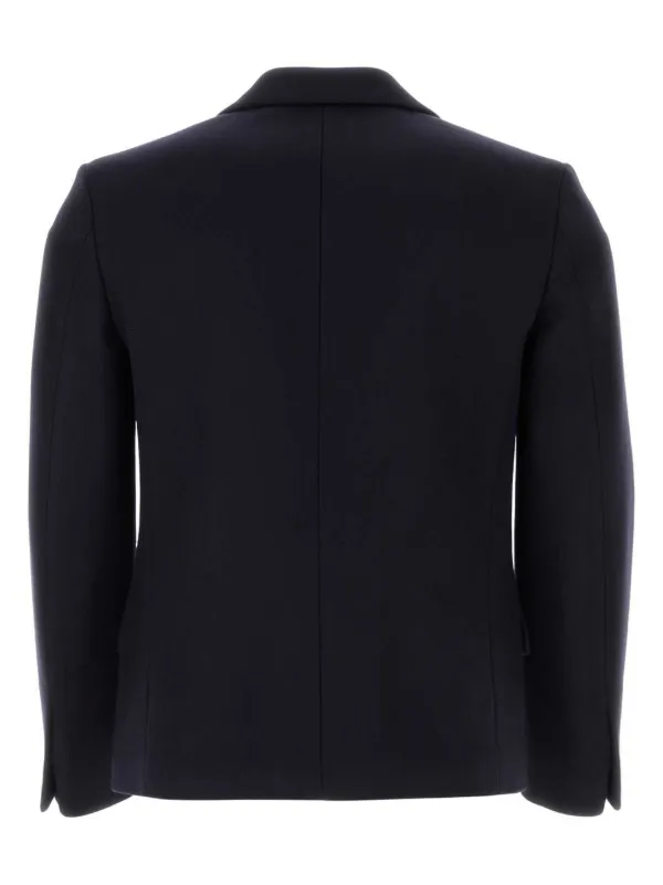 Gucci embossed-buttons Wool single-breasted Blazer | Black