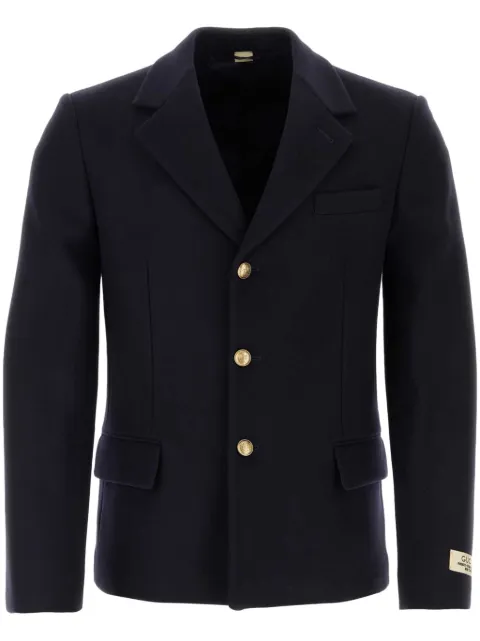 Gucci blazer con botones en relieve
