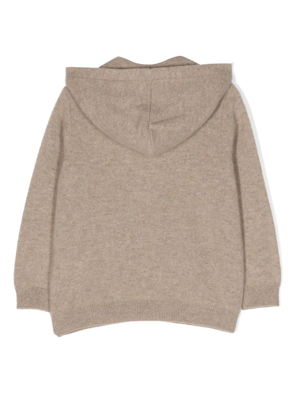 Bonpoint Vest met capuchon - Beige