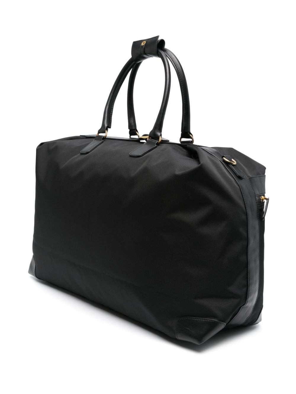 Shop Fursac Logo-patch Leather Luggage In Black