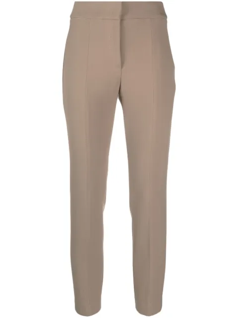 Peserico cropped slim-fit trousers