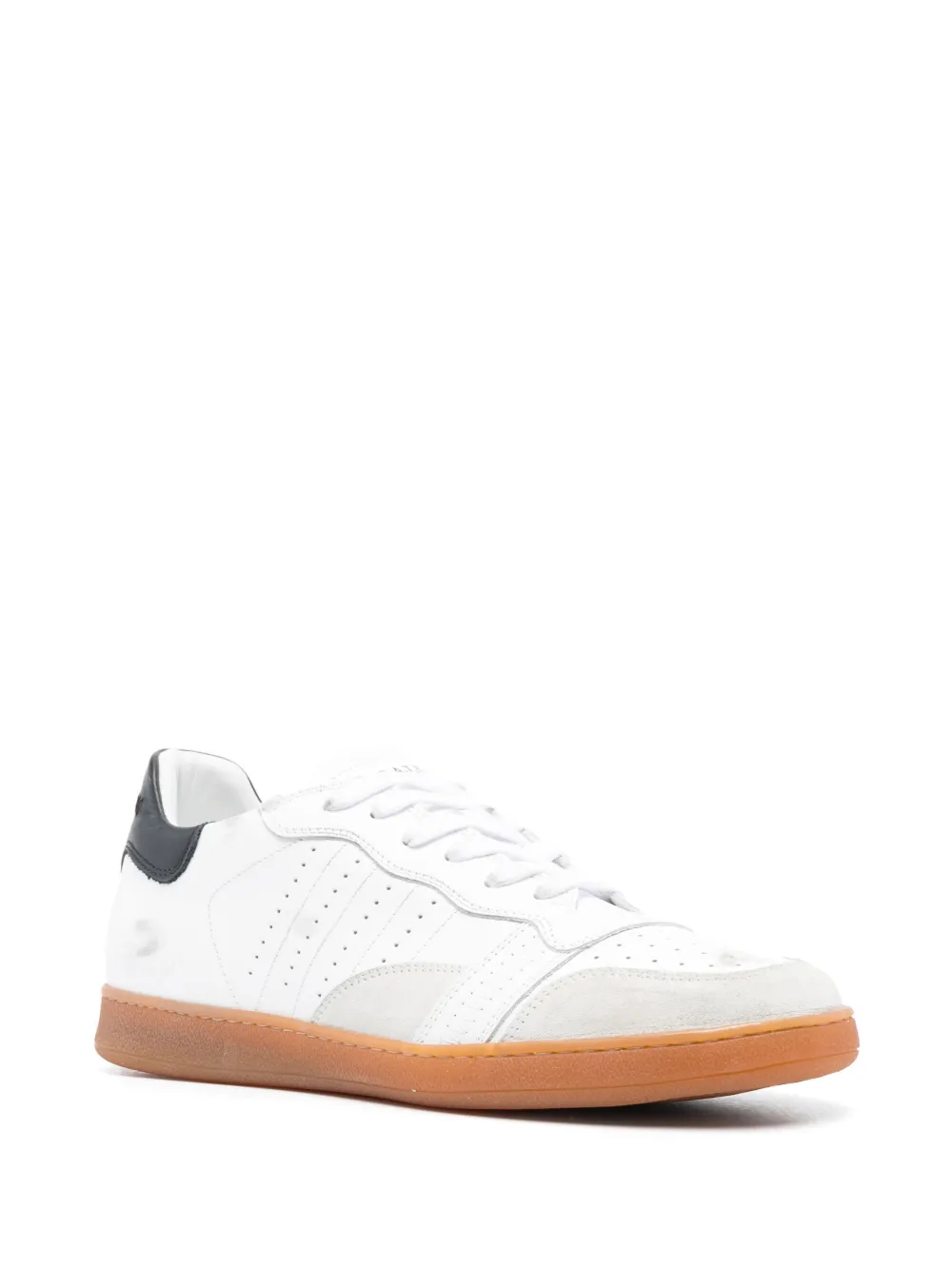 D.A.T.E. lace-up low-top sneakers - Wit
