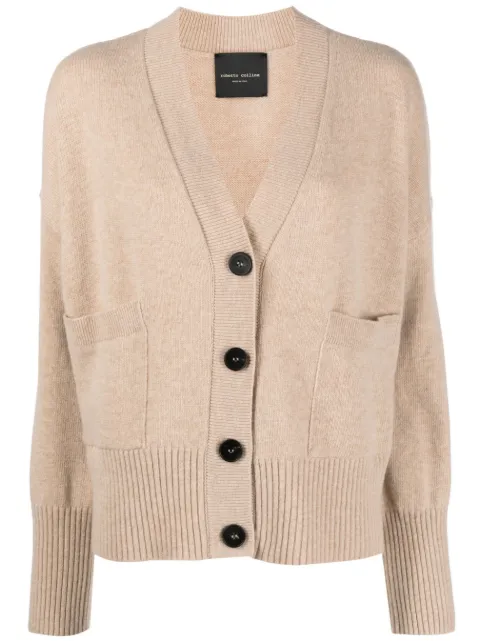 Roberto Collina V-neck wool-blend cardigan