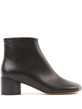 MM6 Maison Margiela Ankle Boot Anatomic Com Salto 45mm | Preto