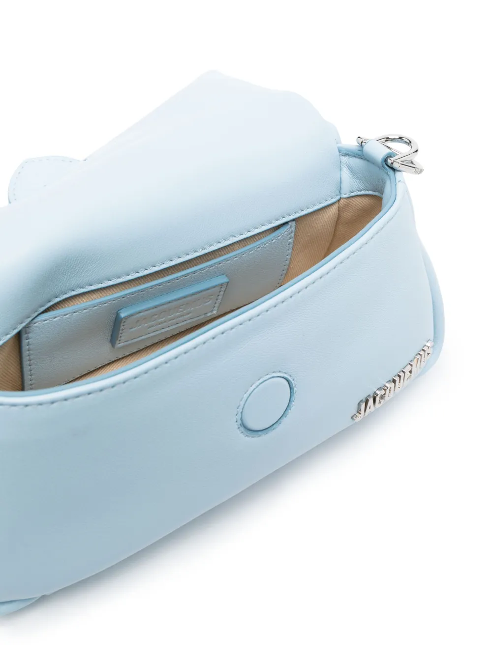 Le Bambimou Padded Leather Shoulder Bag