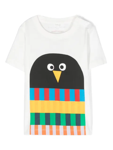 Stella McCartney Kids playera Penguin Mascada