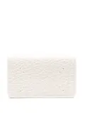 Maison Margiela four-stitch leather card holder - Grey