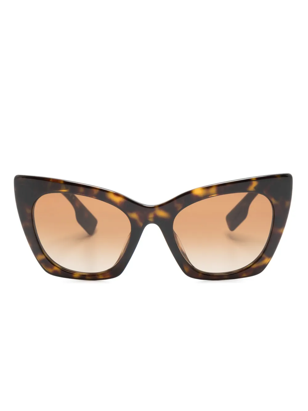 【BURBERRY】 ハバナ キャットアイサングラス ブラウン Burberry Eyewear キャットアイ サングラス | ブラウン