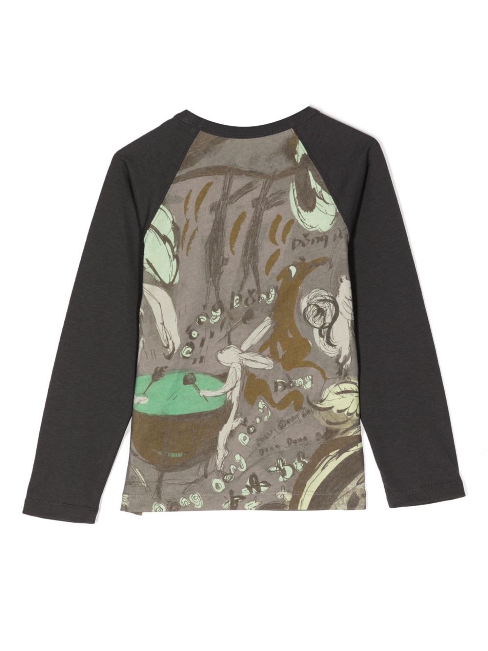 jnby by JNBY T-shirt met grafische print - Grijs