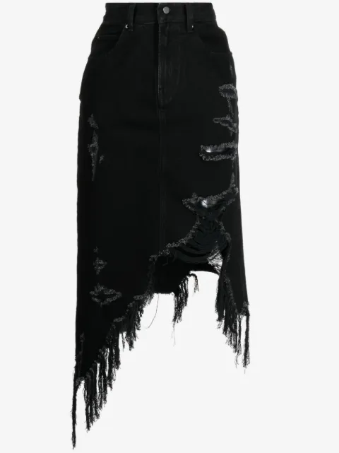 JNBY jupe asymétrique en jean