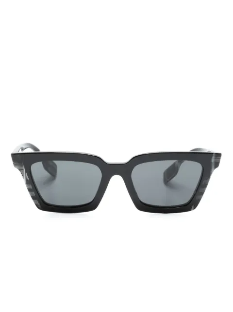 Burberry Eyewear checked square-frame sunglasses