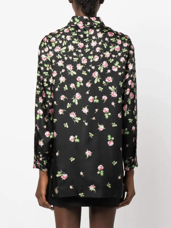 RED Valentino Rose シルクブラウス - Farfetch