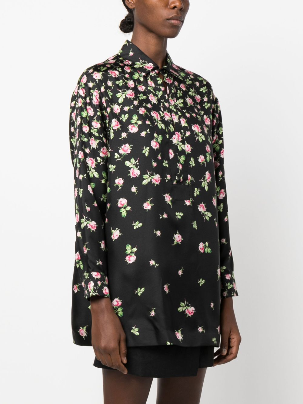 Versace multi-print Crepe De Chine Shirt - Farfetch