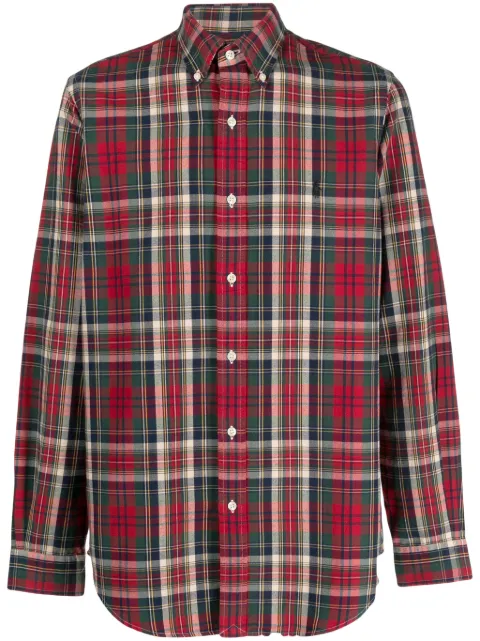 Polo Ralph Lauren check-print cotton shirt