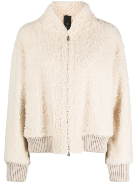 FURLING BY GIANI Maya shearling bomber jacket