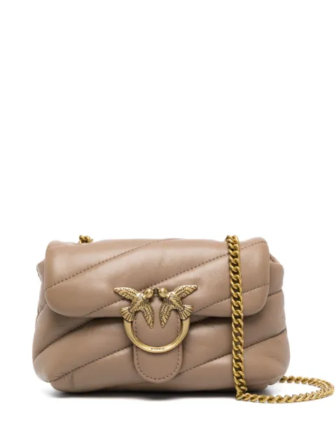 PINKO Love Baby padded leather bag