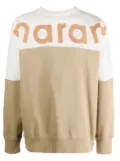 MARANT Howley ribbed sweatshirt - Green