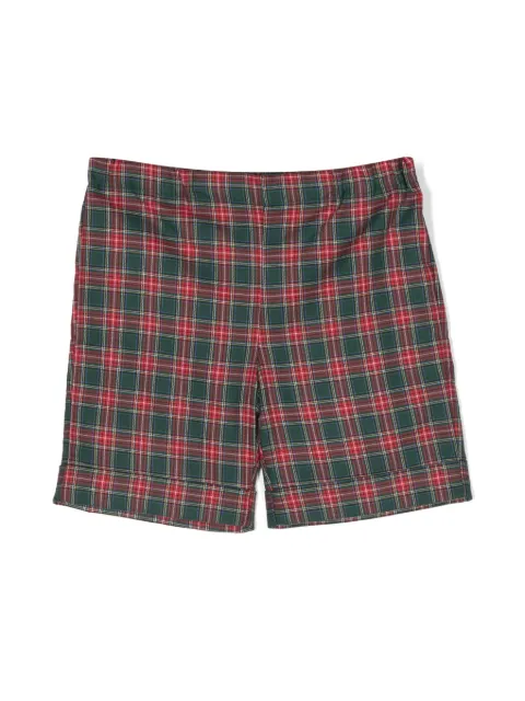 Siola shorts con motivo de cuadros