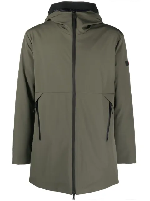Peuterey manteau à patch logo