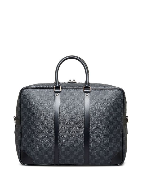 Louis Vuitton Damier Graphite Canvas Porte Documents Voyage PM Bag