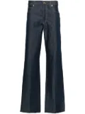 Gucci logo-patch jeans - Blue