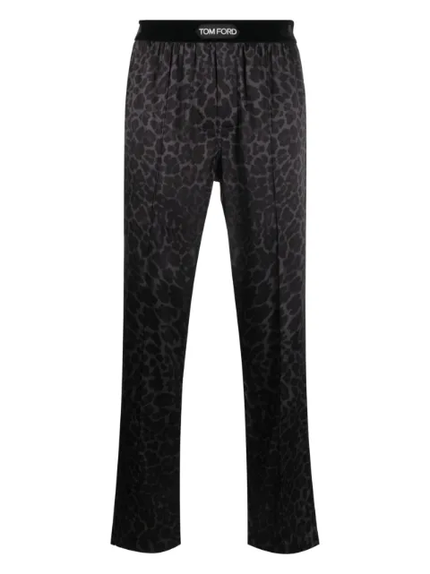 TOM FORD レオパード パンツ