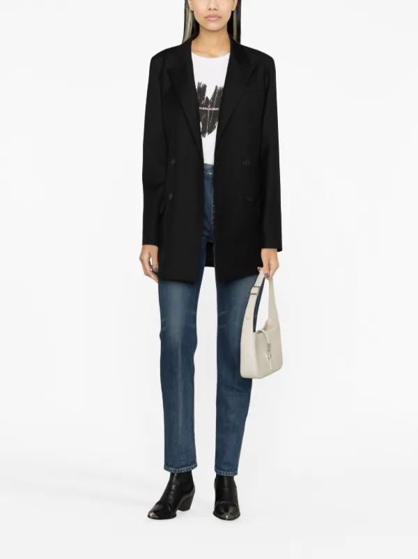 Saint Laurent Cindy mid-rise Jeans - Farfetch