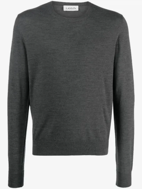 Lanvin crew-neck merino jumper