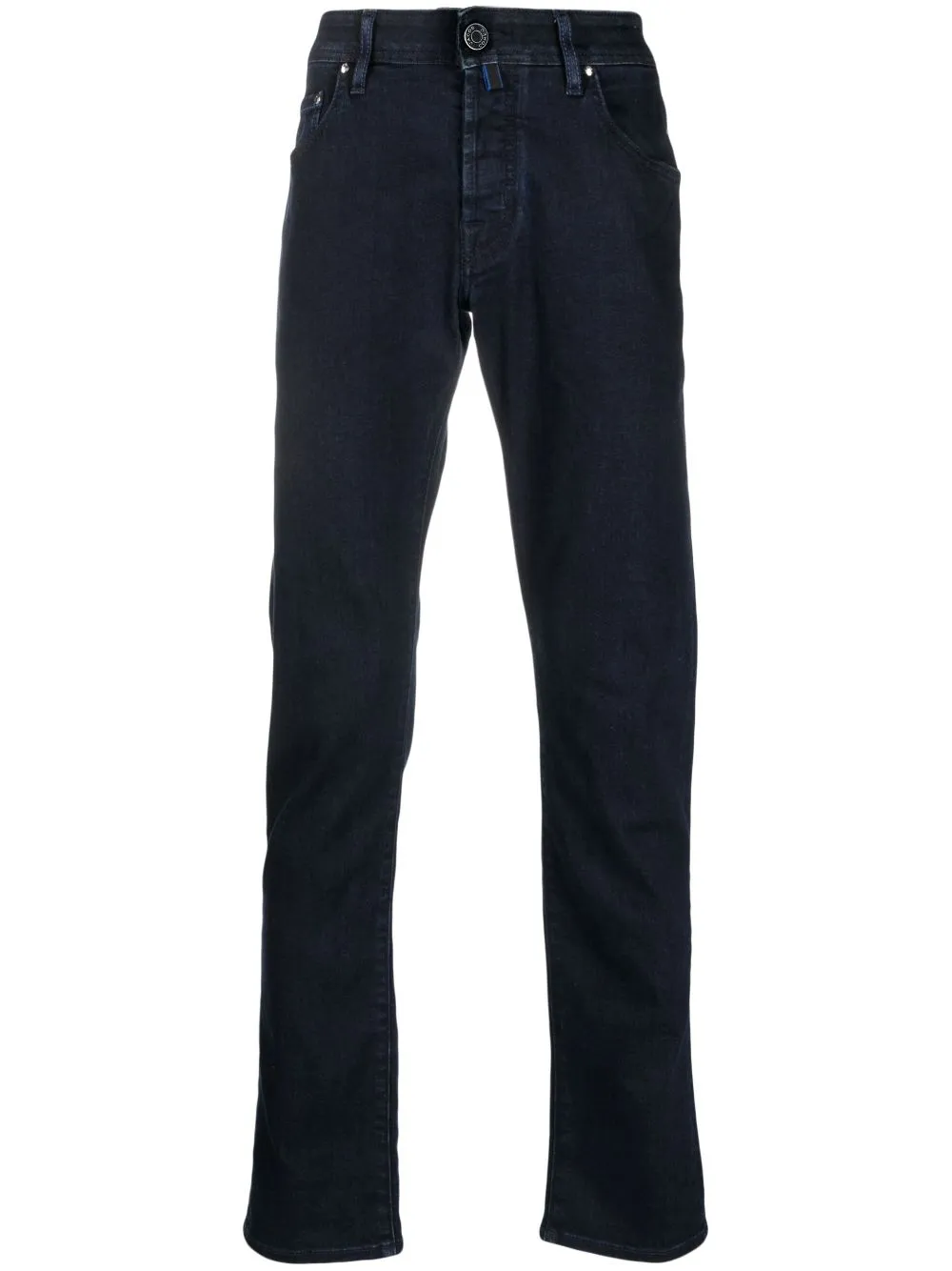 Jacob Cohen Mid Rise Bootcut Jeans In Blue
