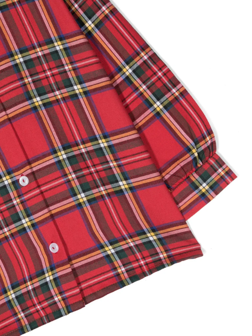 Tartan-Print Cotton Shirt