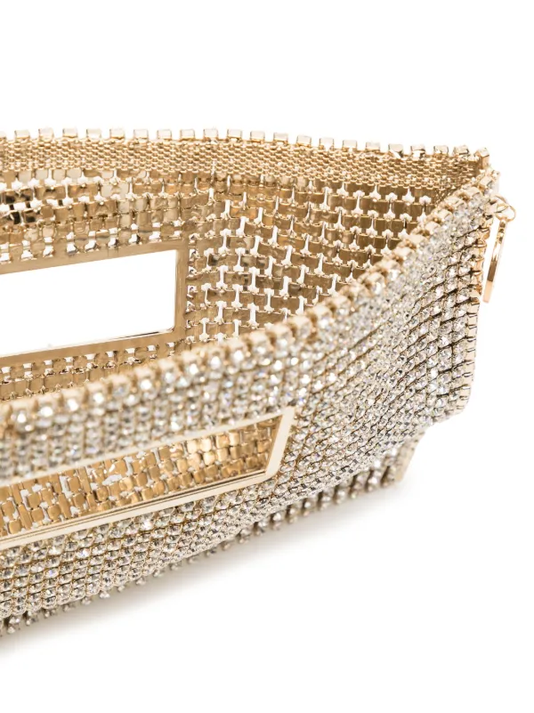 Rosantica Iside crystal-embellished Bag | Gold | FARFETCH PL