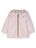 K Way Kids Le Vrai 3.0 Claude hooded jacket - Pink