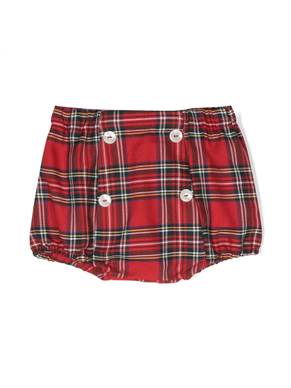 Siola shorts con estampado de cuadros tartán | rojo | Image 1