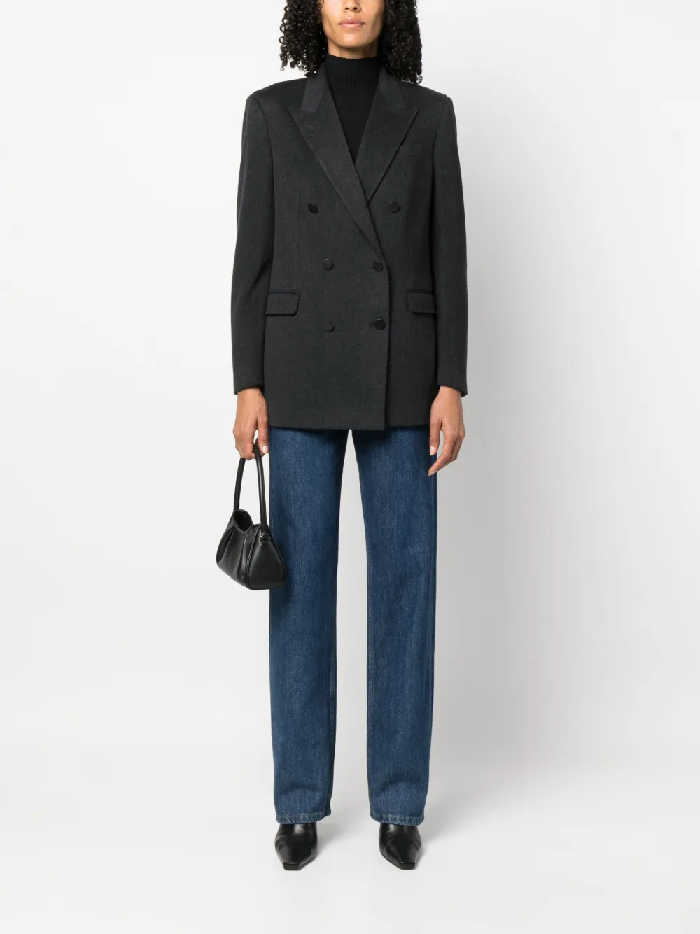Tagliatore Blazer met dubbele rij knopen - Grijs