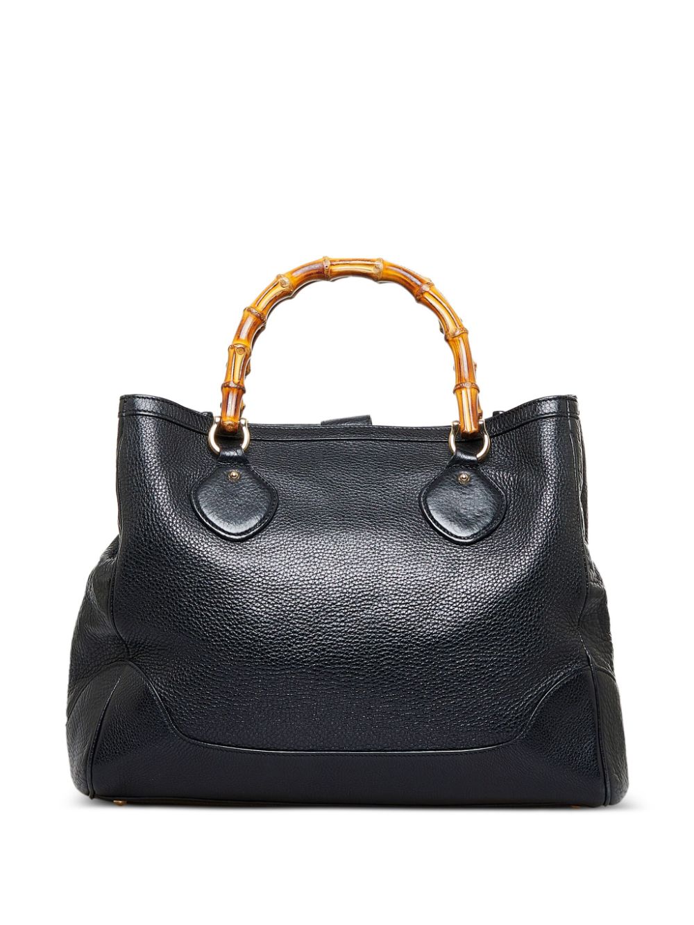 Gucci Pre-Owned Bamboo line medium Diana handbag - Zwart