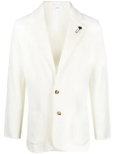 Lardini blazer con detalle de broche