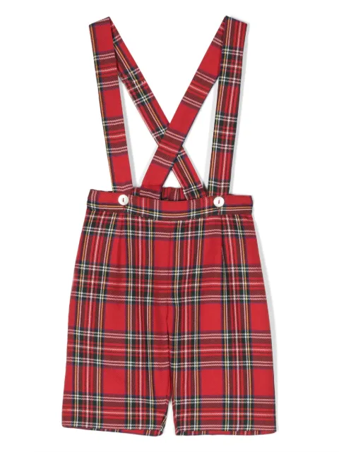 Siola overol con motivo de cuadros tartán