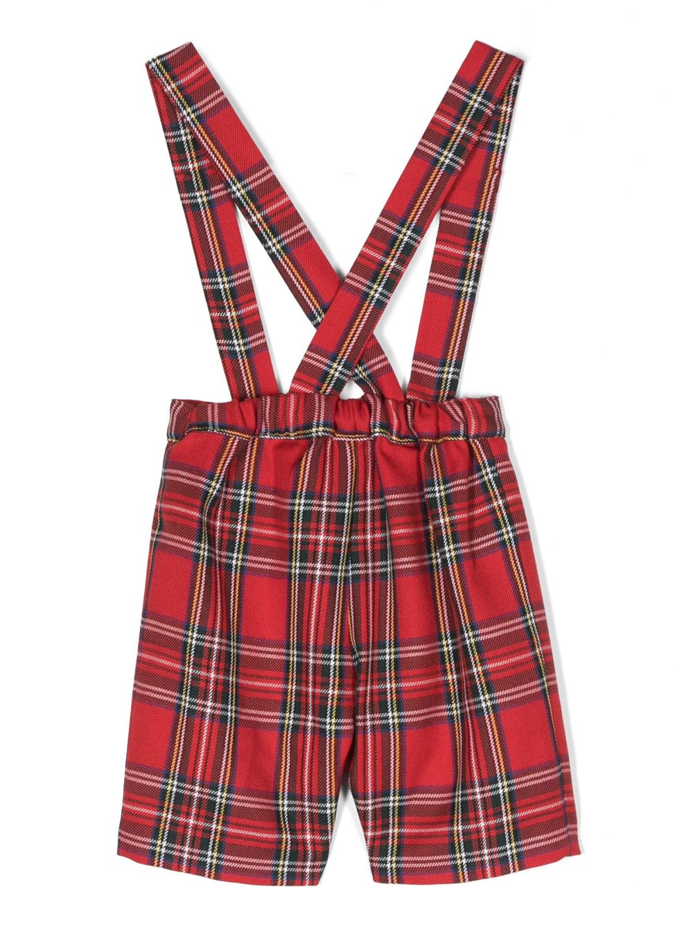 Siola tartan-print Cropped Dungarees - Farfetch