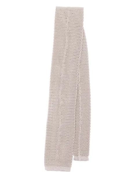 FURSAC knitted silk tie