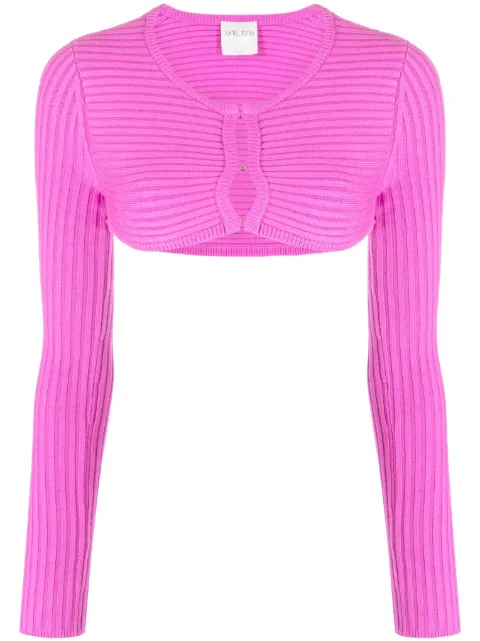 Forte Forte ribbed-knit cropped top