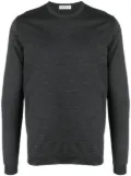 GOES BOTANICAL crew-neck merino-wool jumper - Grey