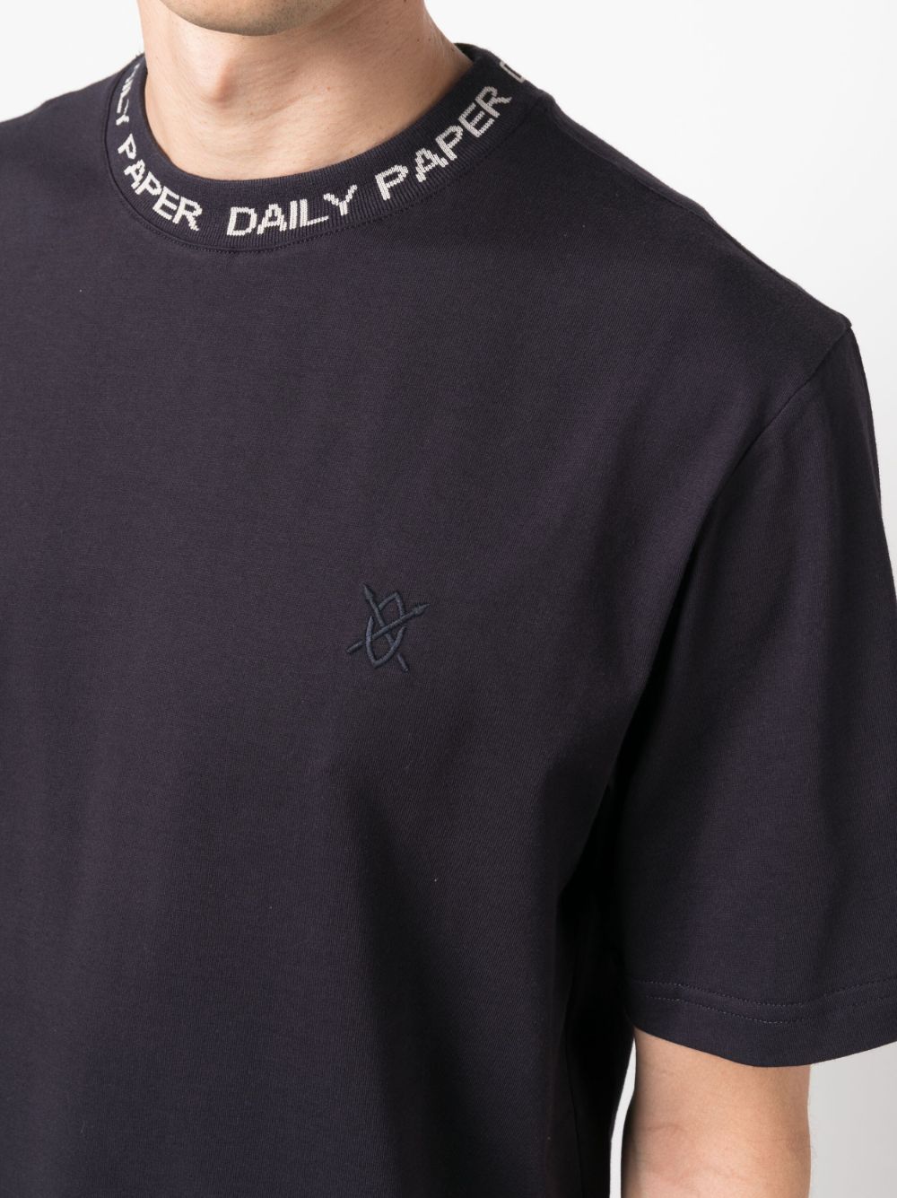 Daily Paper logo-intarsia T-Shirt