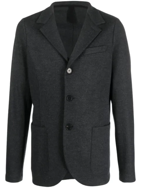 Harris Wharf London single-breasted virgin-wool blazer