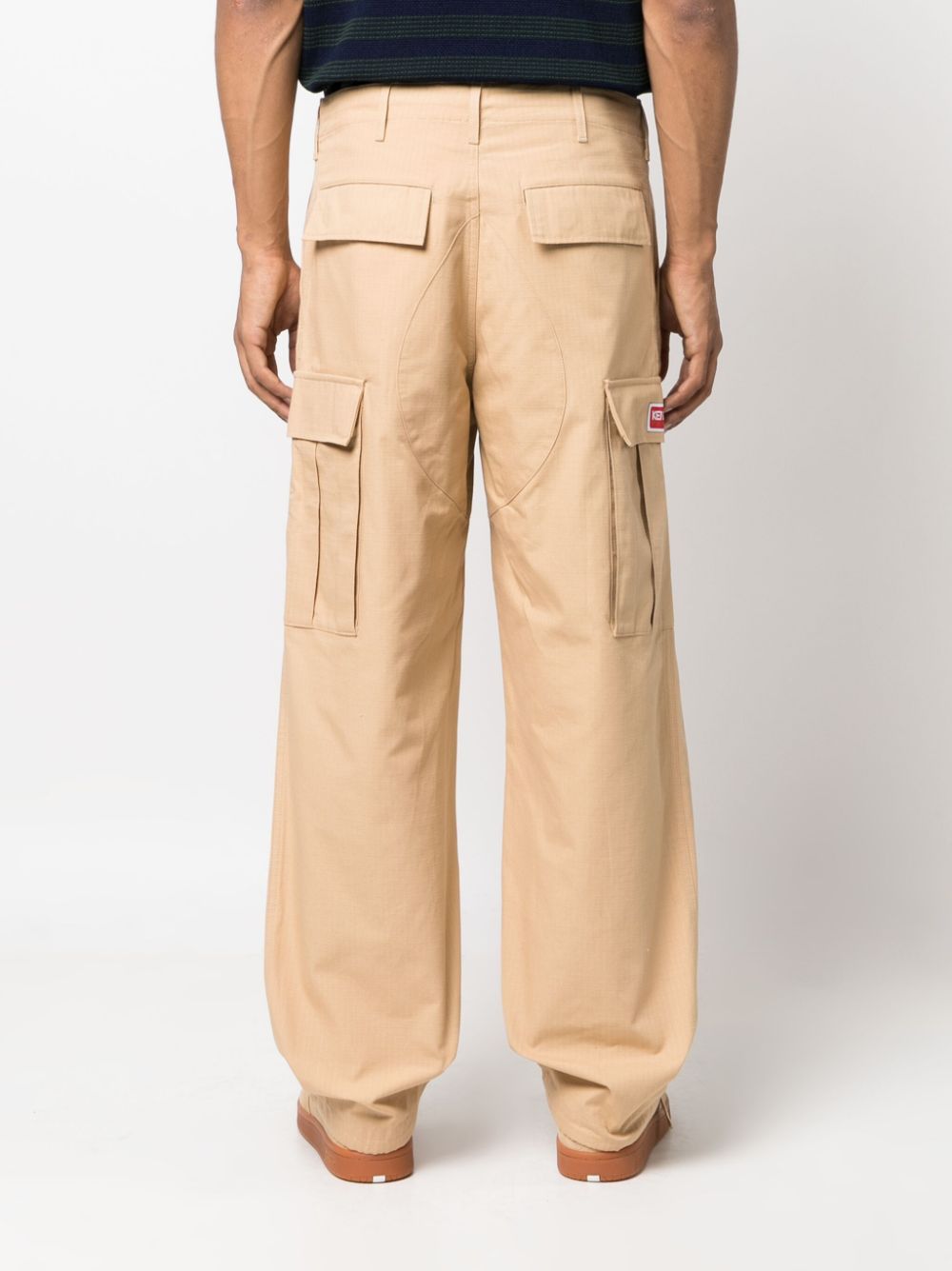 Kenzo wide-leg cargo trousers Men