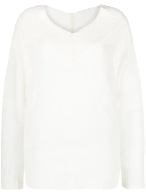 Forte Forte open-knit mohair-blend jumper
