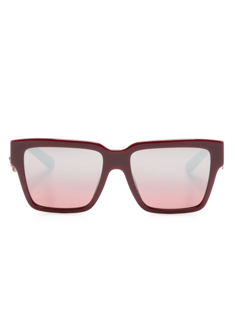 logo-plaque rectangle-frame sunglasses