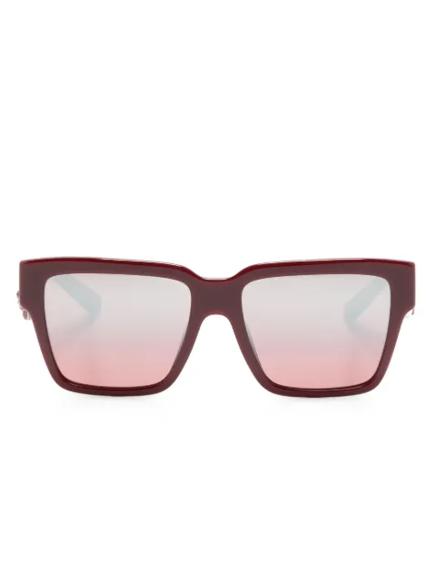 Dolce & Gabbana Eyewear logo-plaque rectangle-frame sunglasses