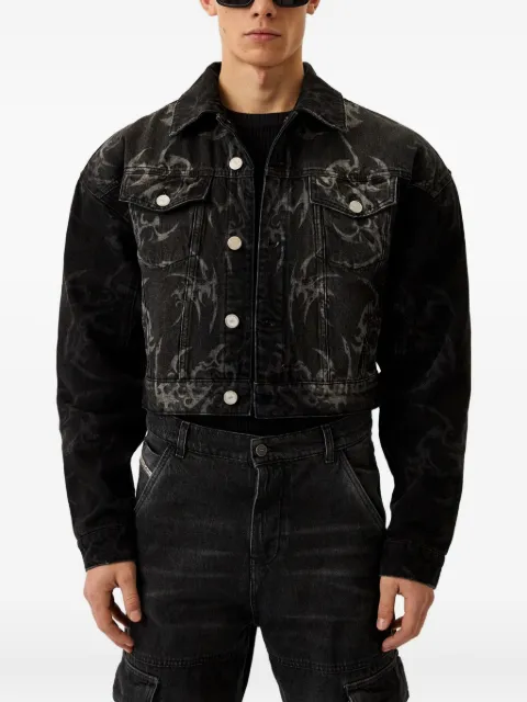 Han Kjøbenhavn laser-cut denim jacket