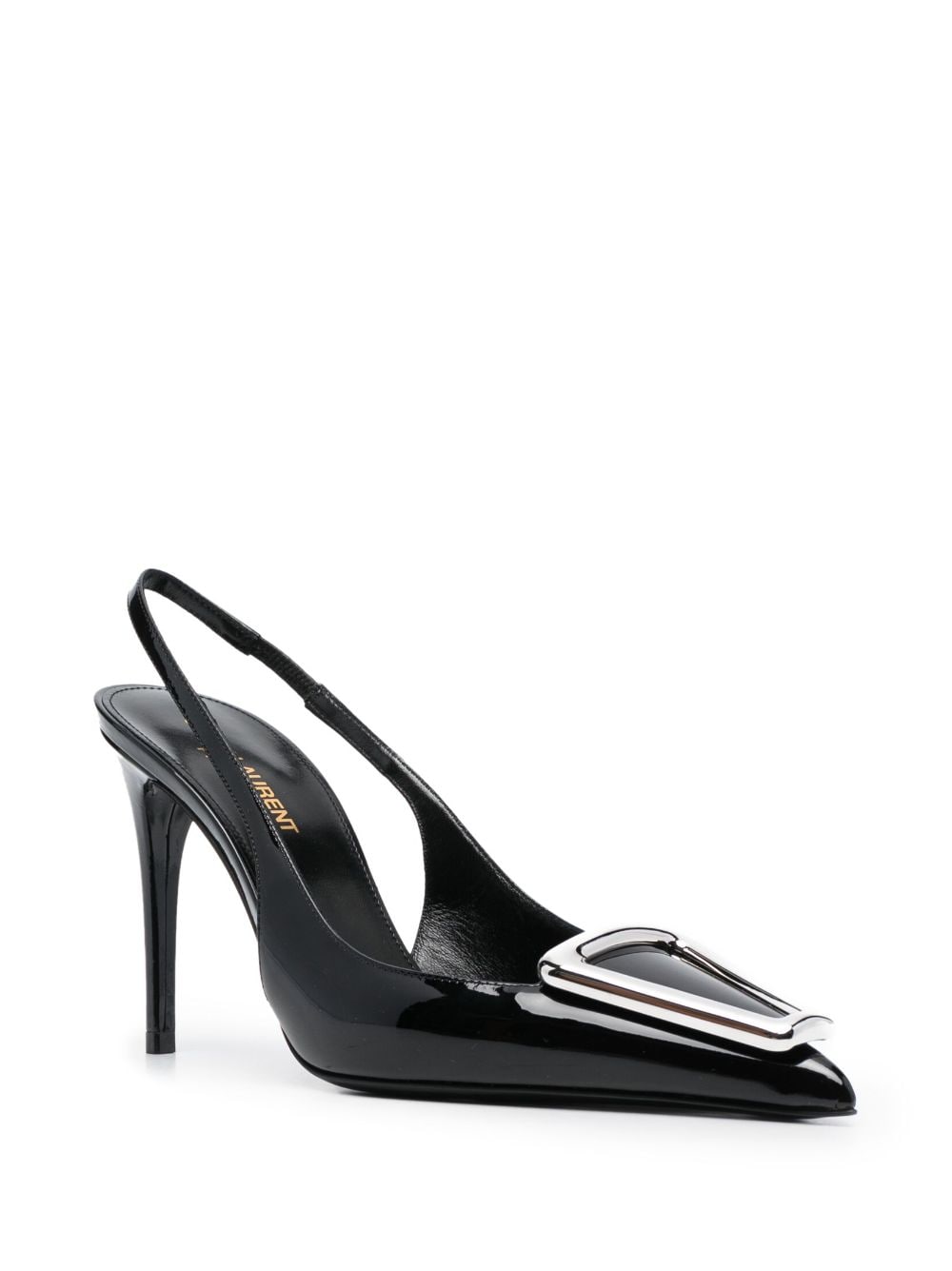 Saint Laurent Avenue 105mm pointed pumps - Zwart